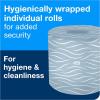 imageTork Advanced Toilet Paper Roll White Compatible with T24 Dispensers 2ply Soft Tissue 80 rolls x 500 sheets 2461200Toilet Paper  Refill