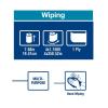 imageTork Basic Paper Wiper White W6 Roll Towel 4 x 1452 Sheets 291380White