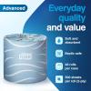 imageTork Bath Tissue Roll Advanced 2ply For everyday use at home Biodegradable 4x375quot 500 sheetsroll 48 rollscase