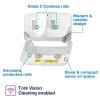 imageTork Coreless Toilet Paper Dispenser White For Homes and Small Businesses Fits T7 DispensersDispenser