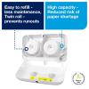 imageTork Coreless Toilet Paper Dispenser White For Homes and Small Businesses Fits T7 DispensersDispenser