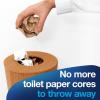 imageTork Coreless Toilet Paper Dispenser White For Homes and Small Businesses Fits T7 DispensersSpindle Kit