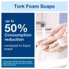 imageTork Foam Skincare Manual Dispenser for Foam Soap and Hand Sanitizer 466000  Economical S4 Dispenser System Color Stainless Steel Pack of 1Pack of 1  Steel  Manual