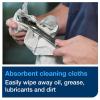 imageTork Folded Industrial Cleaning Cloth Gray W8 Soft and Flexible 8 x 55 Sheets 520350