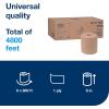 imageTork Hand Towel Roll Natural H80 Universal 100 Recycled Fiber 6 Rolls x 800 ft 8031300Natural