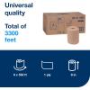 imageTork Hand Towel Roll Natural H80 Universal 100 Recycled Fiber 6 Rolls x 800 ft 8031300Natural