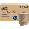 imageTork Hand Towel Roll Natural H80 Universal 100 Recycled Fiber 6 Rolls x 800 ft 8031300Natural