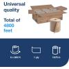 imageTork Hand Towel Roll Natural H80 Universal 100 Recycled Fiber 6 Rolls x 800 ft 8031300Natural