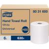 imageTork Hand Towel Roll Natural H80 Universal 100 Recycled Fiber 6 Rolls x 800 ft 8031300White