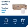 imageTork Hand Towel Roll Natural H80 Universal 100 Recycled Fiber 6 Rolls x 800 ft 8031300White