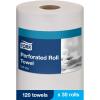 imageTork HandiSize Perforated Roll Towel White Certified Compostable 30 x 120 Towels HB9201Small