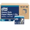 imageTork HeavyDuty Industrial Paper Wiper White 14 Folded 16 x 56 sheets 192136