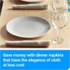 imageTork LinStyle Dinner Napkin White Flat Pack 1 x 1000 Napkins 716002Pack of 20
