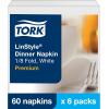 imageTork LinStyle Dinner Napkin White Flat Pack 1 x 1000 Napkins 716002Pack of 6