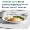 imageTork LinStyle Valet Guest Towel White 16 Fold 5 x 100 Towels 716001