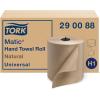 imageTork Matic Extra Soft Paper Hand Towel Roll White with Blue Leaf H1 Premium High Absorbency 6 Rolls x 300 ft 290094Natural