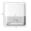 imageTork Matic Paper Towel Dispenser Intuition Sensor Black Elevation H1 noncontact OneataTime dispensing 5511282Old Version  White