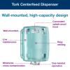 imageTork Maxi Centerfeed Roll Dispenser AquaWhite W2 High Capacity Performance Range 653020Dispenser