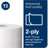 imageTork Mini Jumbo Toilet Paper Roll White T2 Advanced 2Ply 12 x 751 1202440212 pack