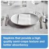 imageTork Natural Dinner Napkin 18 Fold 1ply 17quot x 15quot 12 x 250 napkins N5186white