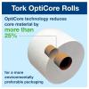 imageTork OptiCore Midsize Toilet Paper Roll White T11 Advanced 2ply 36 x 865 sheets 162090