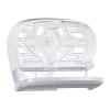 imageTork OptiCore Twin Toilet Paper Roll Dispenser White T10 High Capacity 565520