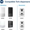 imageTork PeakServe Continuous Hand Towel White H5 Advanced Compressed 12 x 410 sheets 10506512 x 270 sheets