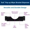 imageTork PopUp Wiper Bracket Paper Towel Dispenser Black W24 Portable 2083281 x6