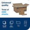 imageTork Toilet Paper Roll White T24 Universal 2Ply 96 x 500 sheets TM1616S ampamp Multifold Hand Towel Natural H2 Universal 100 Recycled Fibers 16 x 250 Sheets MK520A