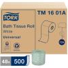 imageTork Universal Bath Tissue Roll 2Ply 48 rolls 500 sheets TM1601A White500 sheet Pack of 48