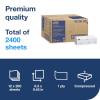 imageTork Xpress Compressed Multifold Hand Towel White H2 Premium Soft and Absorbent 12 x 200 Sheets 420590