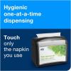 imageTork Xpressnap Natural Dispenser Napkin N4 12 x 500 Sheets  Napkin Dispenser Xpressnap AluminiumBundle 1  Dispenser  Refill