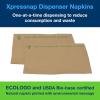 imageTork Xpressnap Natural Dispenser Napkin N4 2ply 12 Fold OneataTime Dispensing 12 x 500 85quot x 65quot 109906Natural  908EX