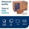 imageTork Xpressnap Natural Dispenser Napkin N4 2ply 12 Fold OneataTime Dispensing 12 x 500 85quot x 65quot 109906White  109000