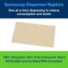 imageTork Xpressnap Natural Dispenser Napkin N4 Universal Interfold 1ply 13quot x 85quot 12 x 500 napkins DX906ERefill