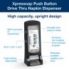 imageTork Xpressnap PushButton DriveThru Napkin Dispenser Black N4 Fast Service at QSR Restaurants Signature Range 25quot x 90quot x 10quot 6532000Dispenser