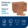 imageTork Xpressnap Tabletop Napkin System  Starter Pack Black N4 Dispenser ampamp 500x Napkins 80062301  Tork Natural Dispenser Napkin N4 Universal Interfold 1ply 13quotquot x 85quotquot 12 x 500 napkins DX906E