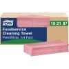 imageTork Foodservice Cleaning Towel BlueWhite Self Dispensing 14 Folded 1 x 240 Cloths 192181APink and White