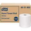 imageTork Hand Towel Roll Natural H80 Universal 100 Recycled Fiber 6 Rolls x 800 ft 8031300White