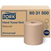 imageTork Hand Towel Roll Natural Universal H80 100 Recycled 1Ply 6 Rolls x 630 ft 8031500Natural