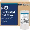 imageTork HandiSize Perforated Roll Towel White Certified Compostable 30 x 120 Towels HB9201Small