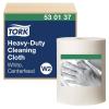 imageTork Heavy Duty Cleaning Cloth White W2 Centerfeed 1 x 400 Cloths 530137