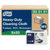 imageTork HeavyDuty Cleaning Cloth White W8 Biobased 8 x 50 Cloths 9301518 x 50 Cloths