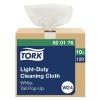 imageTork Light Duty Cleaning Cloth PopUp Box White W24 Use Wet or Dry 10 x 120 Cloths 500176