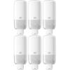imageTork Liquid Skincare Dispensers for Liquid Soap and Hand Sanitizer Black S1 Economical Elevation Range 570028A Pack of 6White Pack of 6