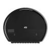imageTork Mini Jumbo Toilet Paper Roll Dispenser Black T2 Modern Look Elevation Design 555028ADispenser