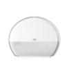 imageTork Mini Jumbo Toilet Paper Roll Dispenser White T2 Modern Look Elevation Design 555020ADispenser