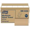imageTork Multifold Hand Towel White H2 Universal 100 Recycled Fibers 16 x 250 Towels MB540A16 x 250 Hand Towels