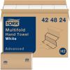 imageTork Multifold Hand Towel White Premium Quality 250 Towels per Pack 12 Packs Fits H2 Towel Dispensers16 pack