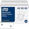 imageTork Multifold Hand Towel White Premium Quality 250 Towels per Pack 12 Packs Fits H2 Towel DispensersTork